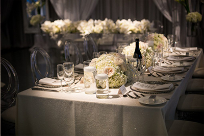 banquet table